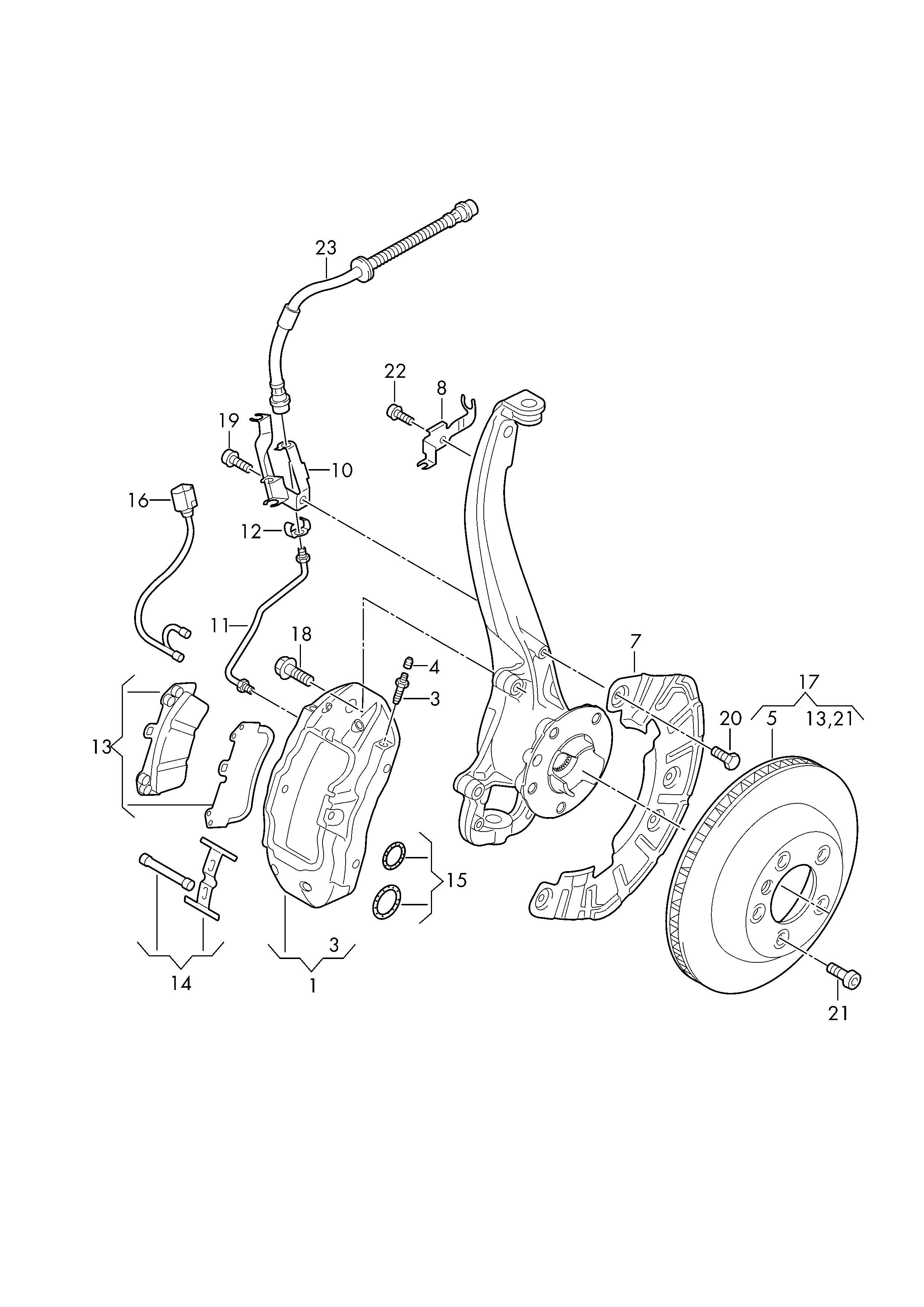 VAG 7L6 615 149A - Jarrusatula inparts.fi