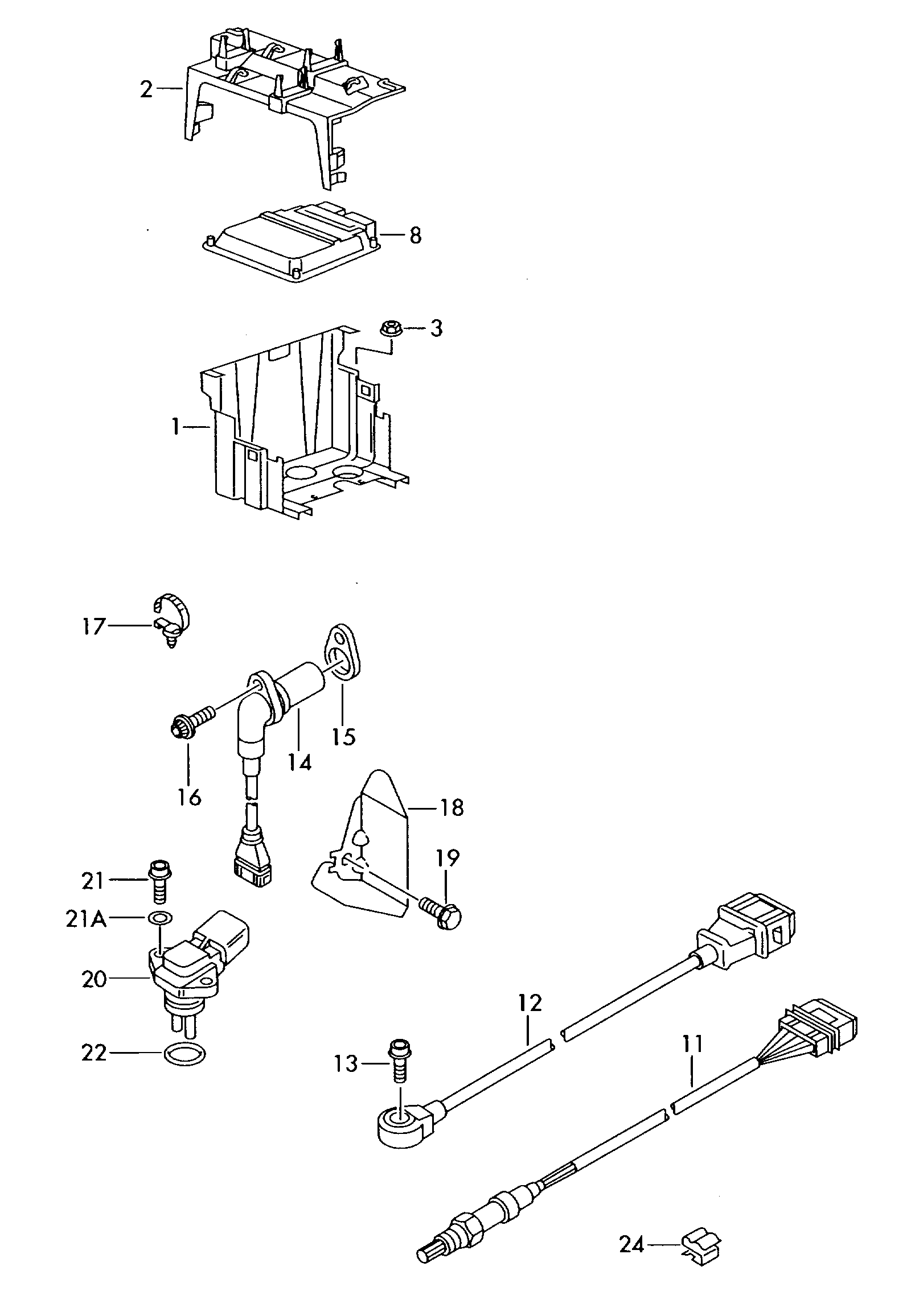 Seat 06A 906 433 E - Impulssianturi, kampiakseli inparts.fi