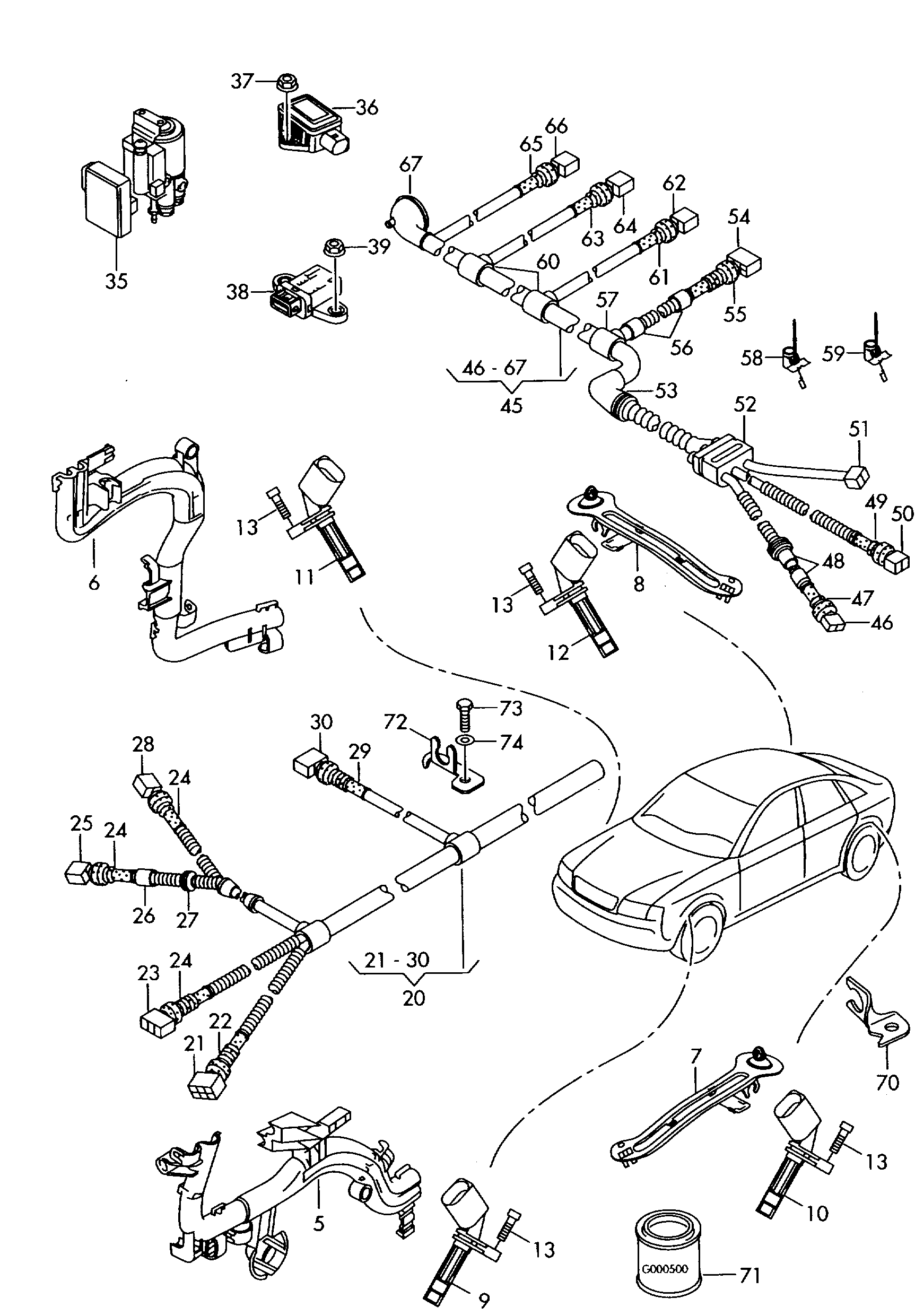 Seat 4E0 927 804 D - ABS-anturi inparts.fi