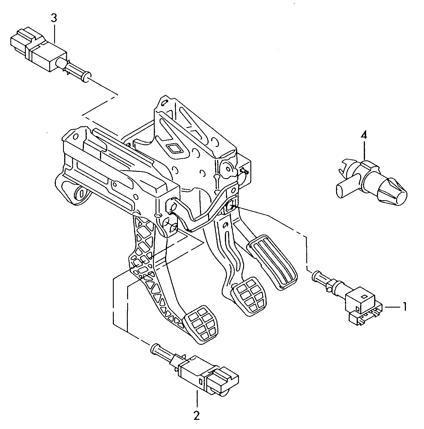 VAG 1J0 927 189F - Valitsin, vakionopeussäädin inparts.fi