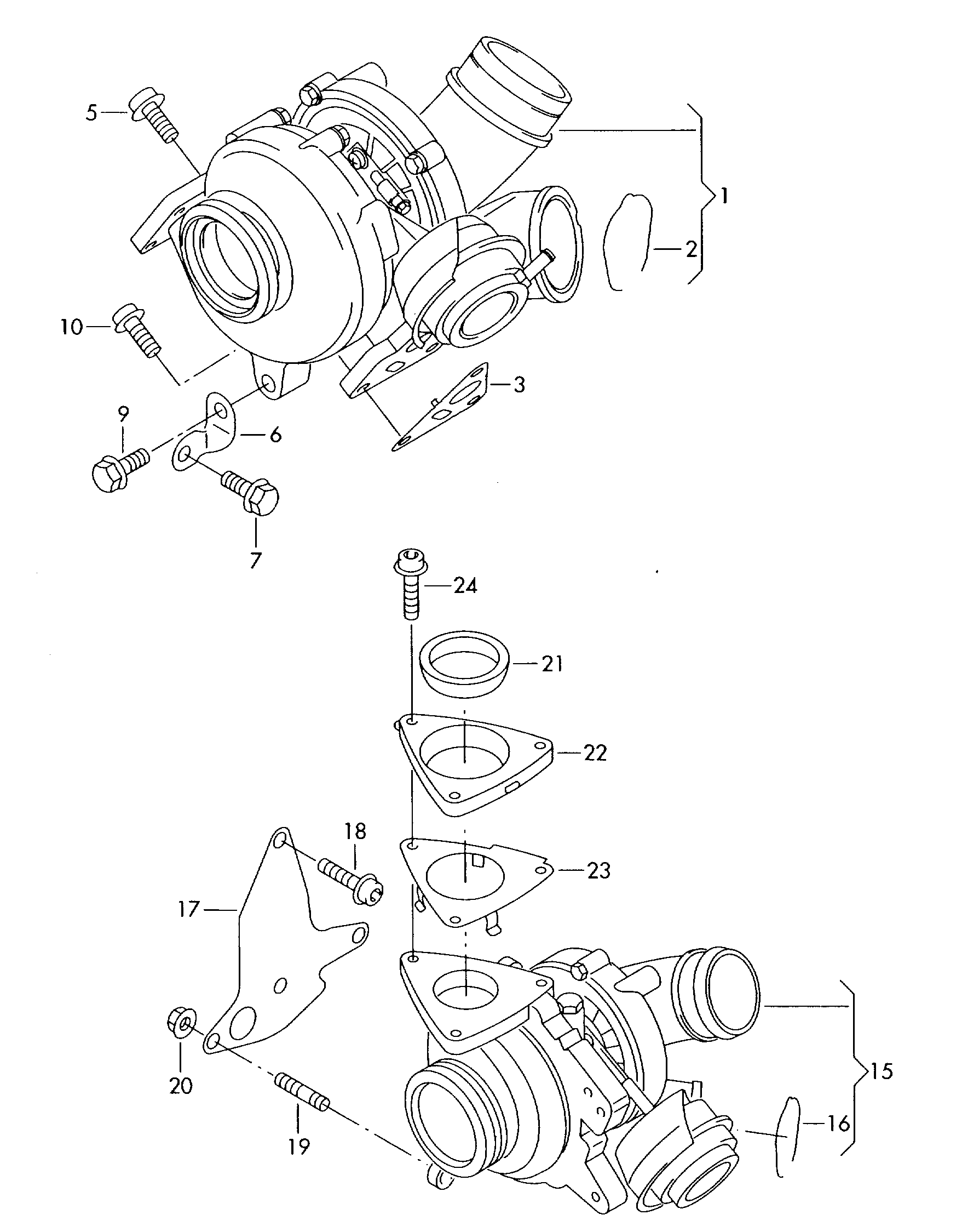 Skoda 070145701E - Ahdin inparts.fi