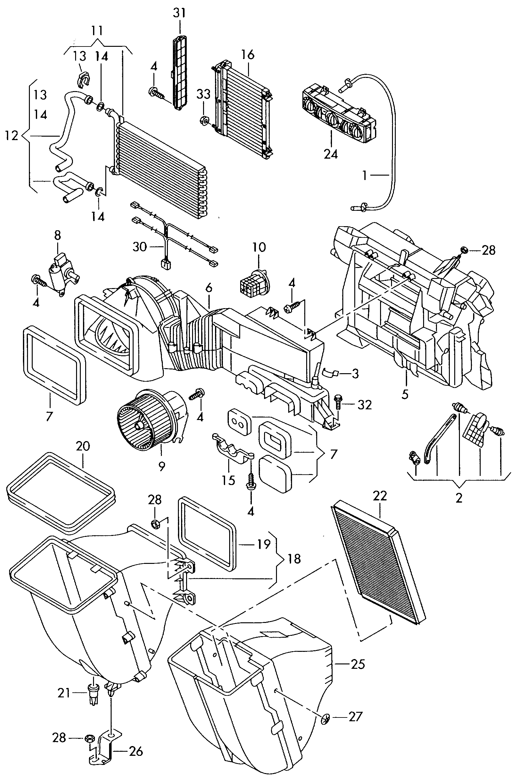 VW 2E0819638A - Suodatin, sisäilma inparts.fi