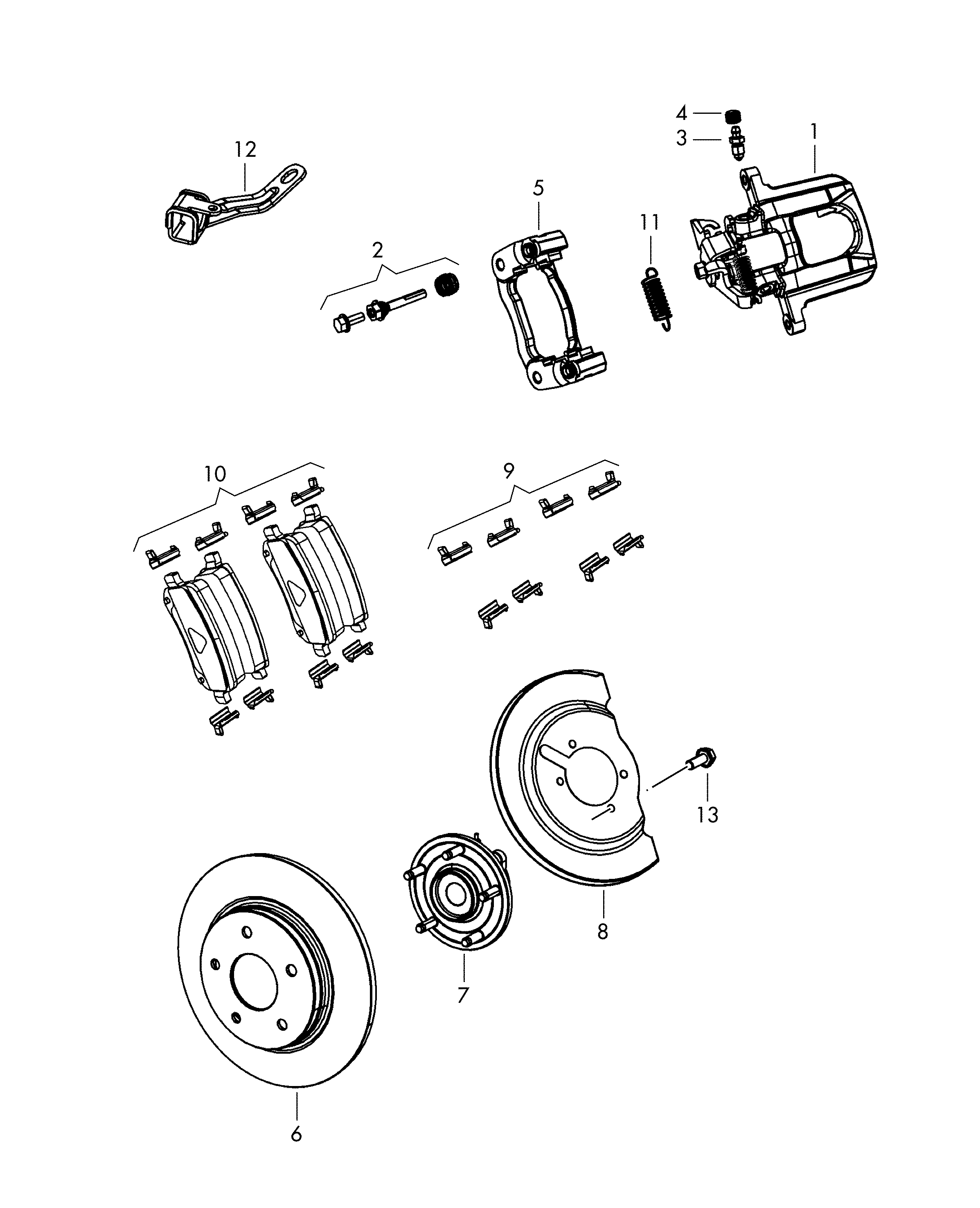 VW 7B0615601B - Jarrulevy inparts.fi