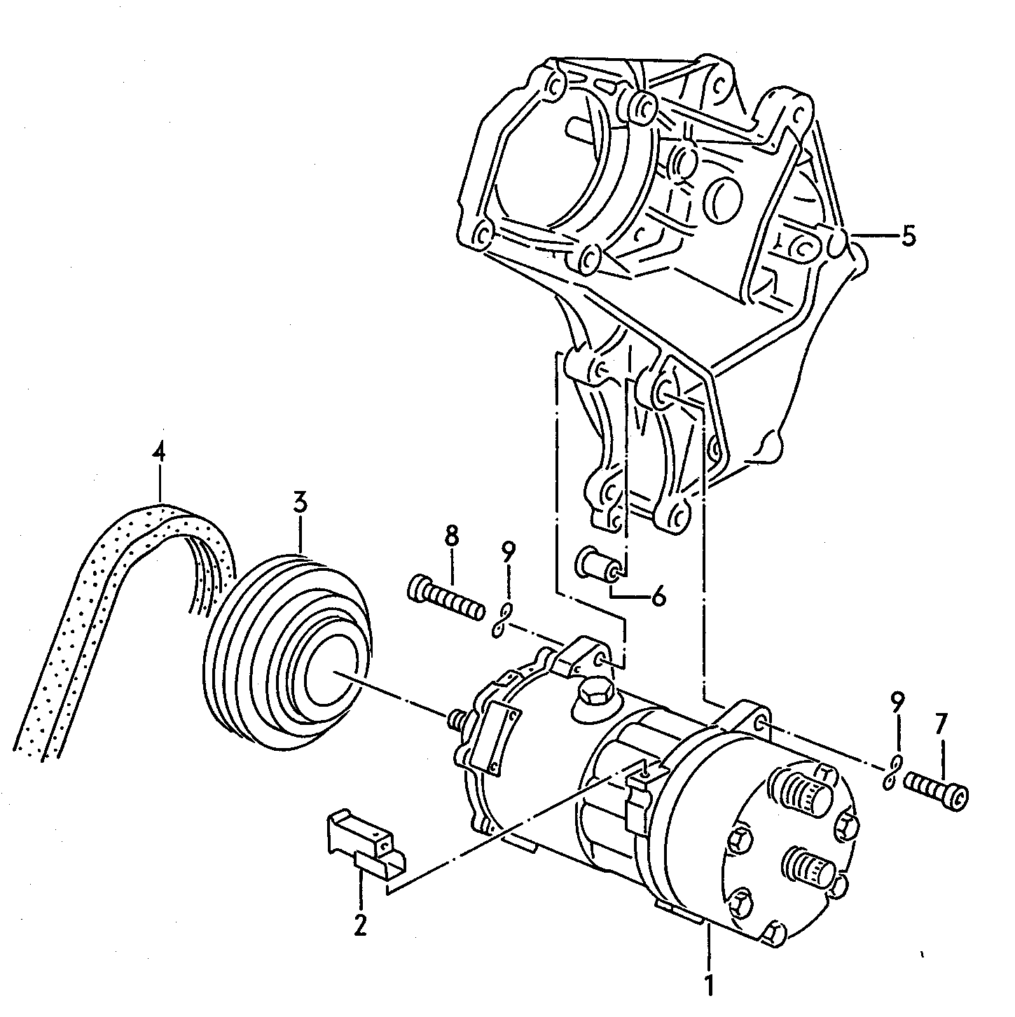 Skoda 037 145 933 C - Moniurahihna inparts.fi