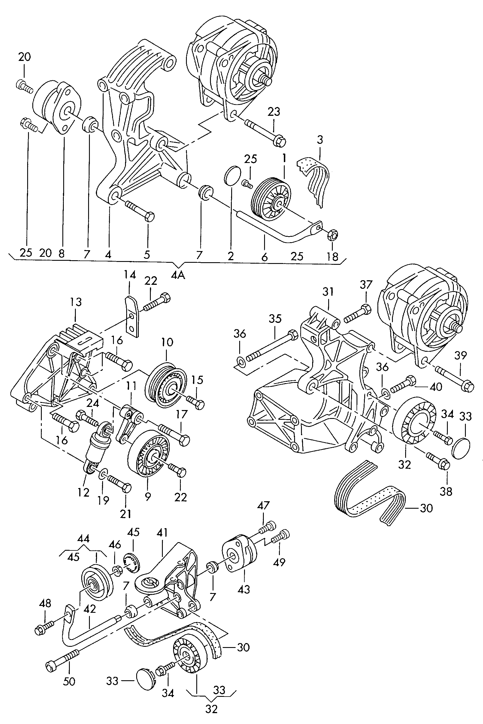 VAG 074 145 283B - Hihnankiristin, moniurahihna inparts.fi