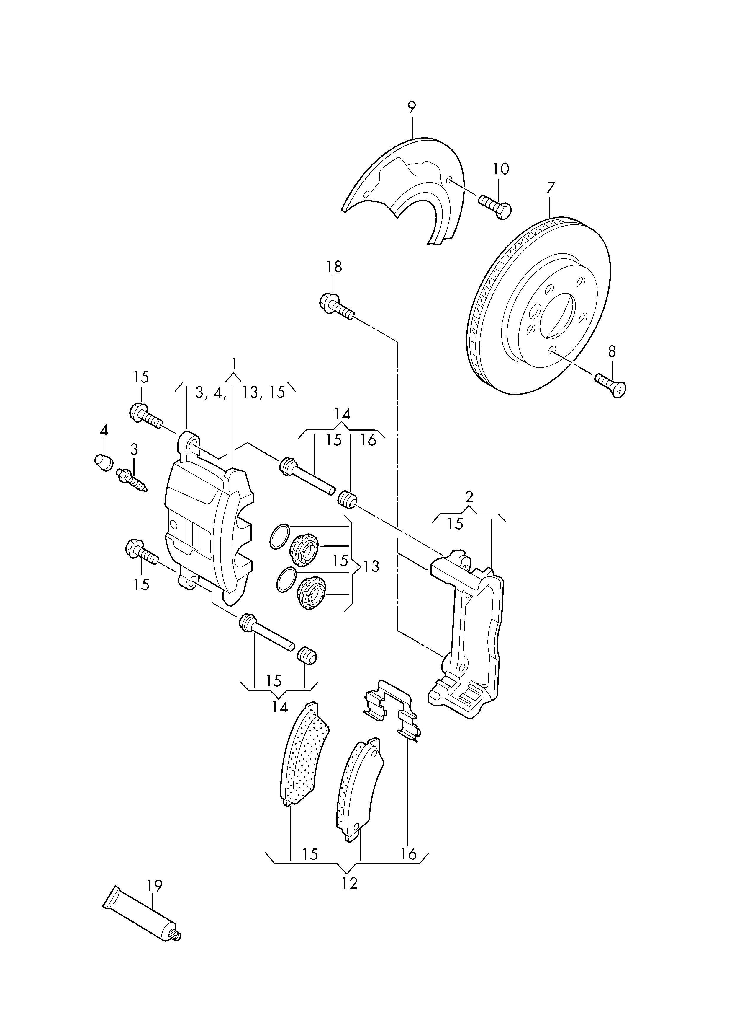 Seat 2H0 615 123 - Jarrusatula inparts.fi