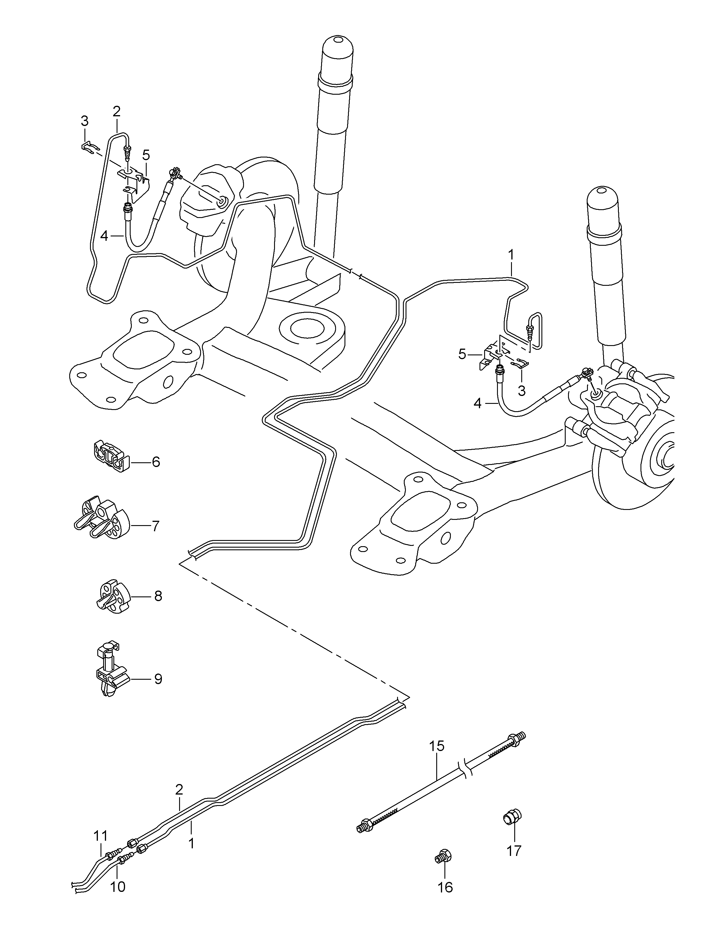 VAG 5Q0 611 775J - Jarruletku inparts.fi