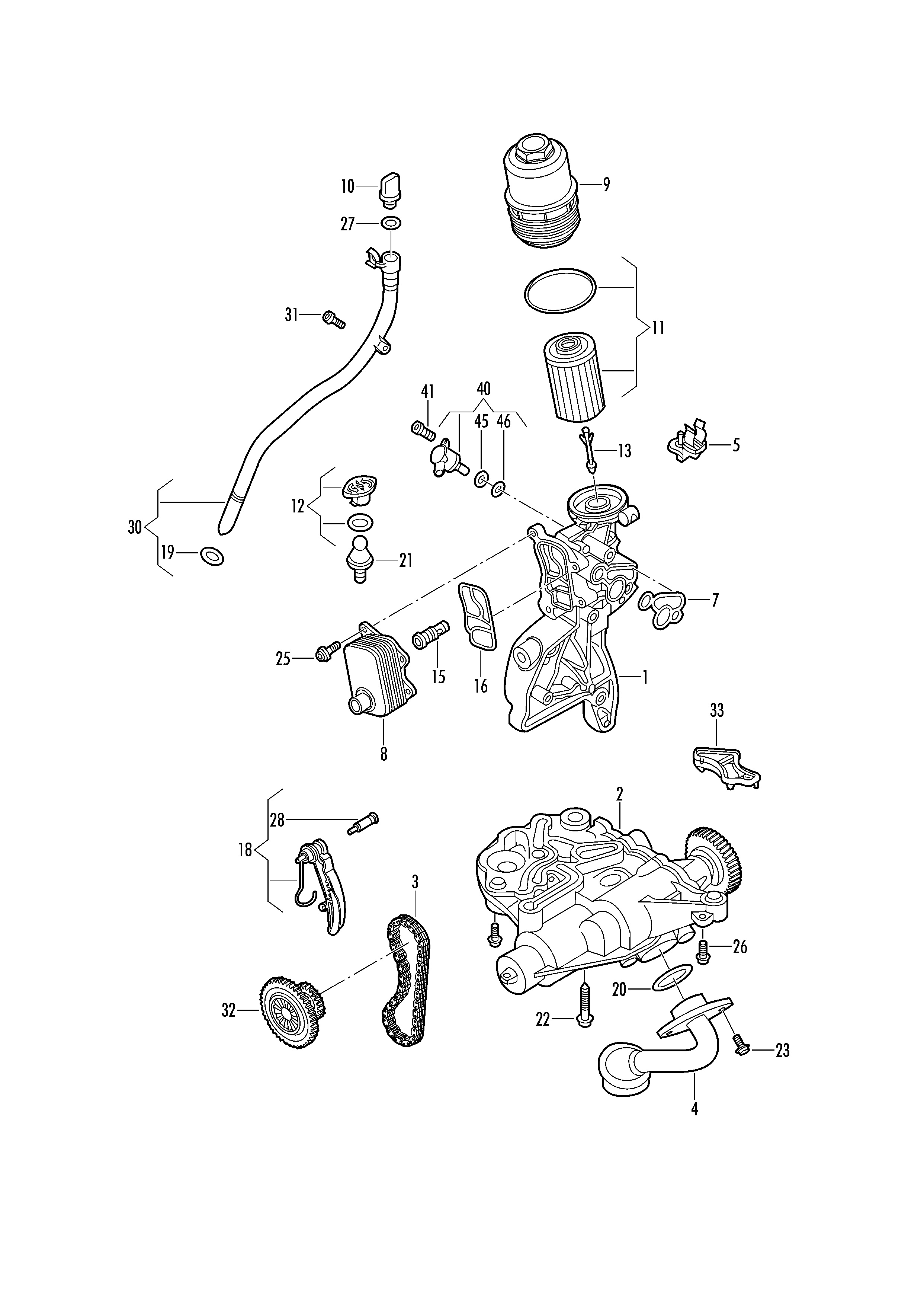 VW 06K 115 562 - Öljynsuodatin inparts.fi