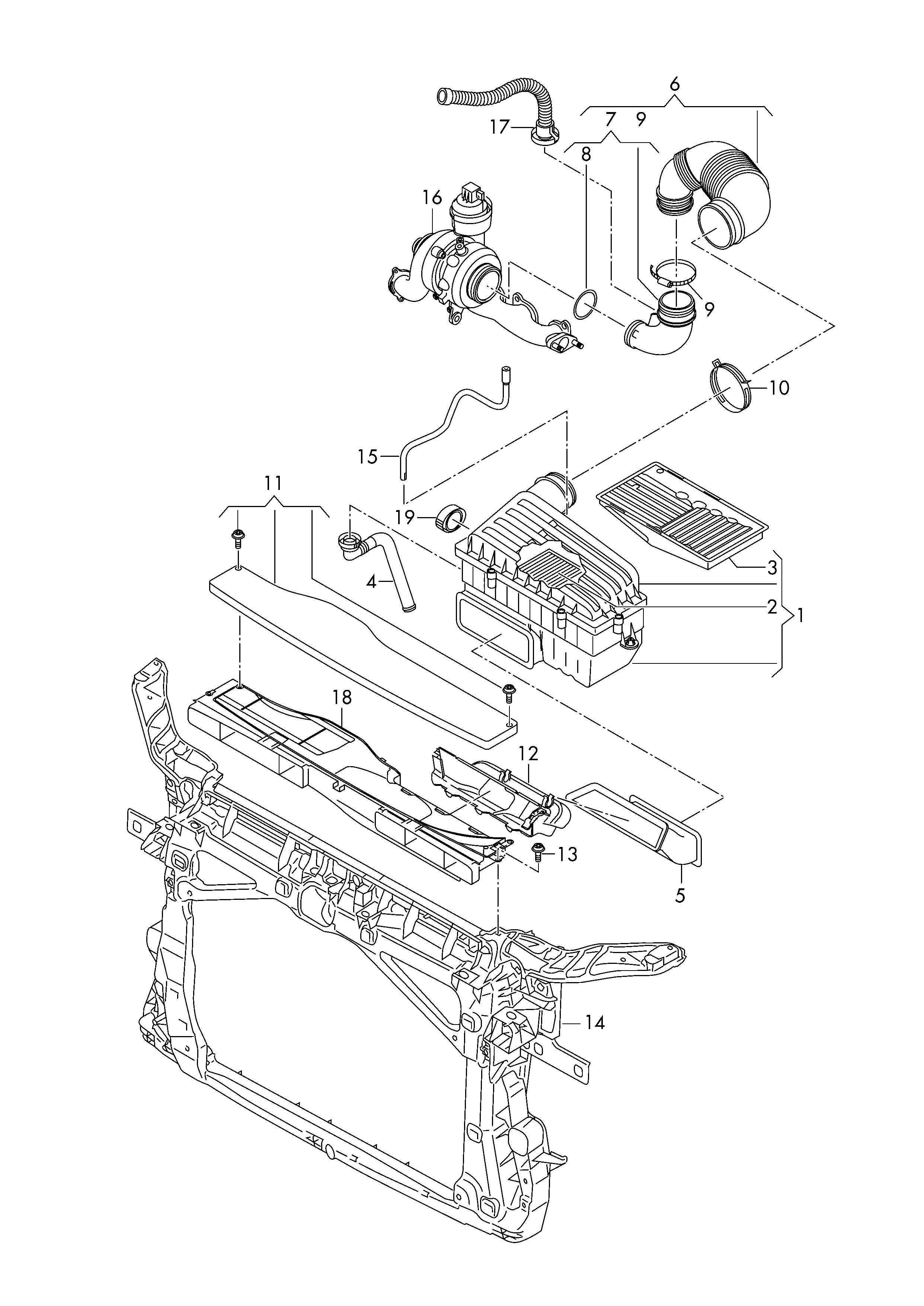 VAG 5QM 129 620 - Ilmansuodatin inparts.fi