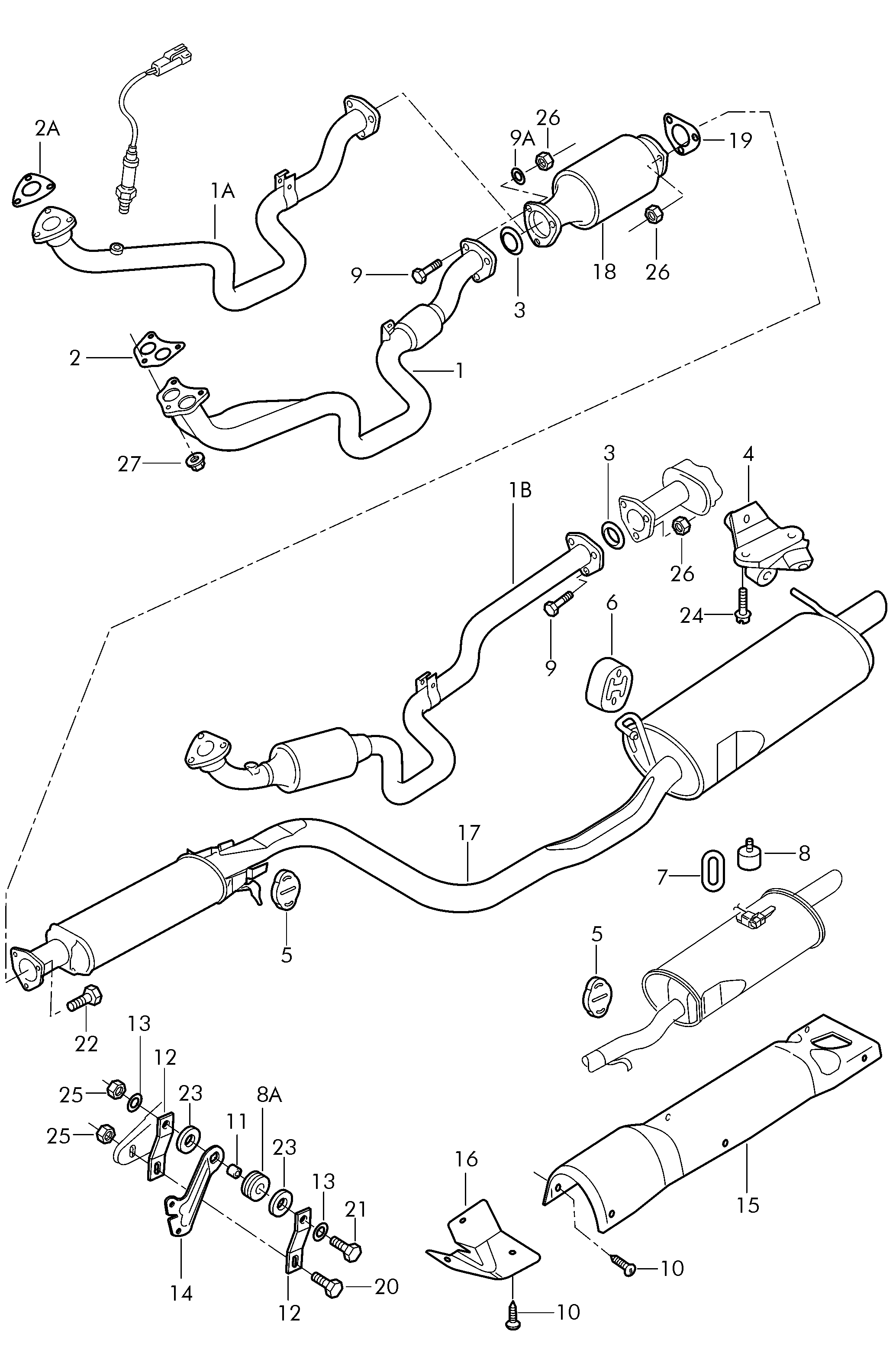 VAG 823 253 147 A - Laakerin holkki, vakaaja inparts.fi