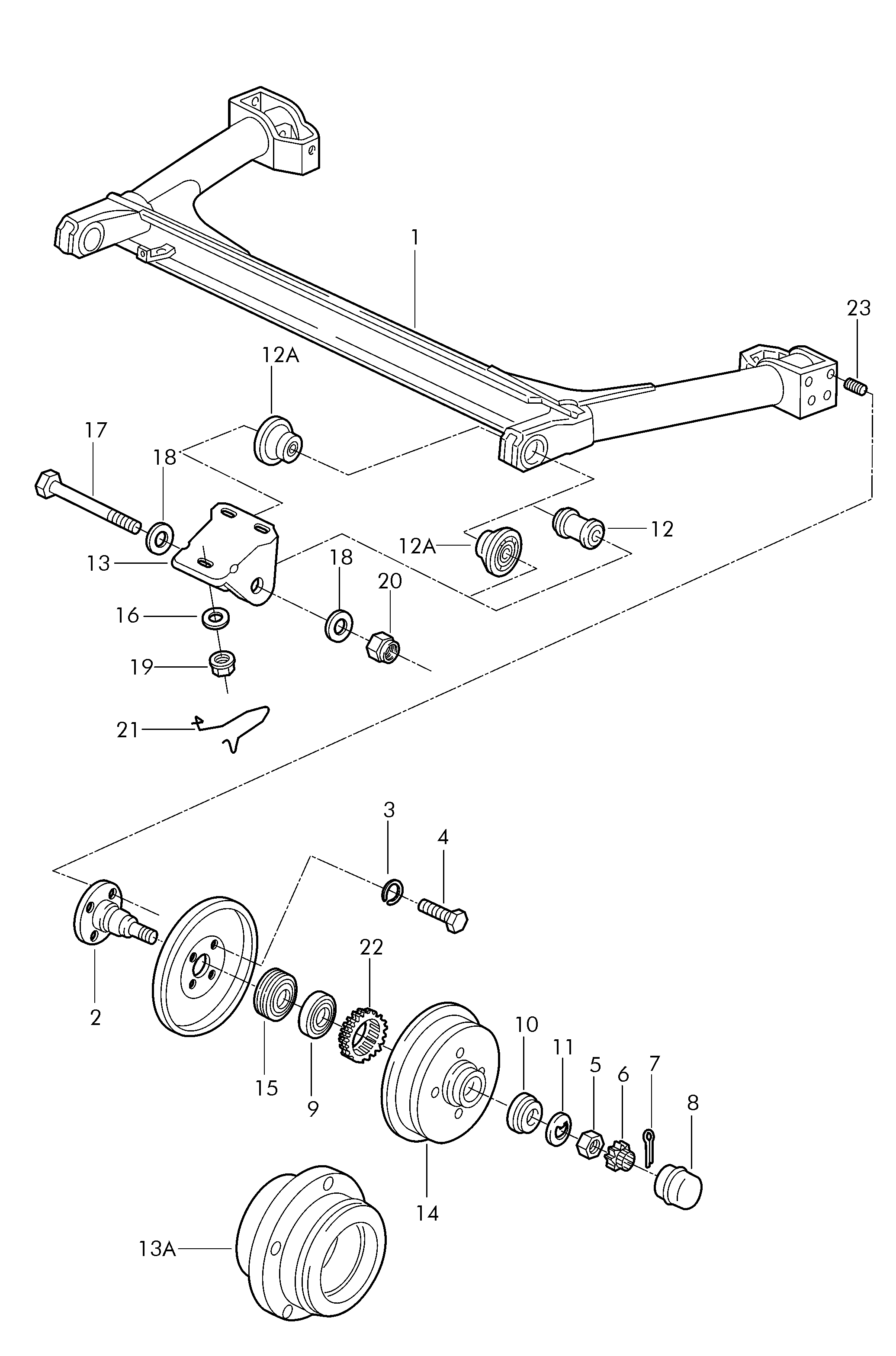 VAG 379 501 615 A - Jarrurumpu inparts.fi