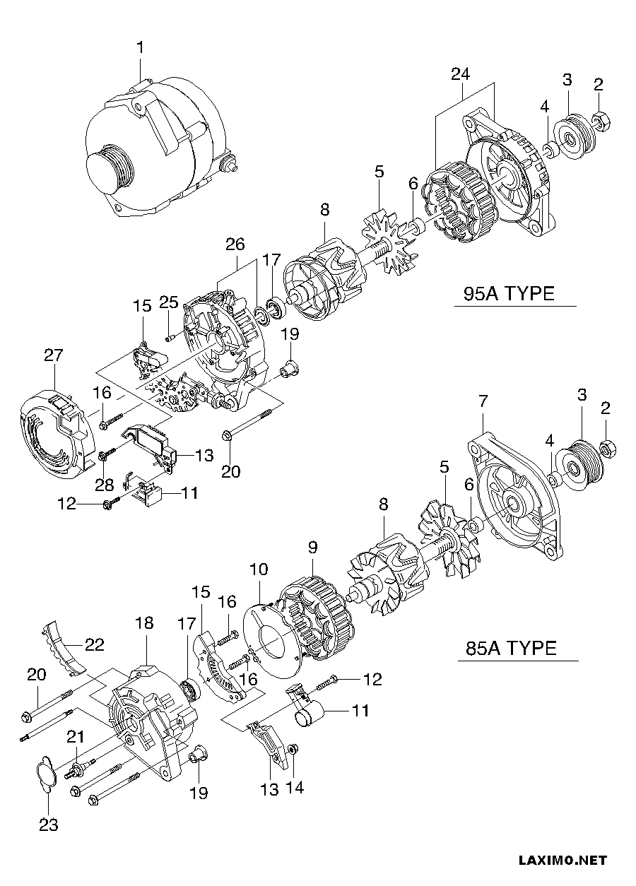 FORD 276010 - Jänniteensäädin inparts.fi