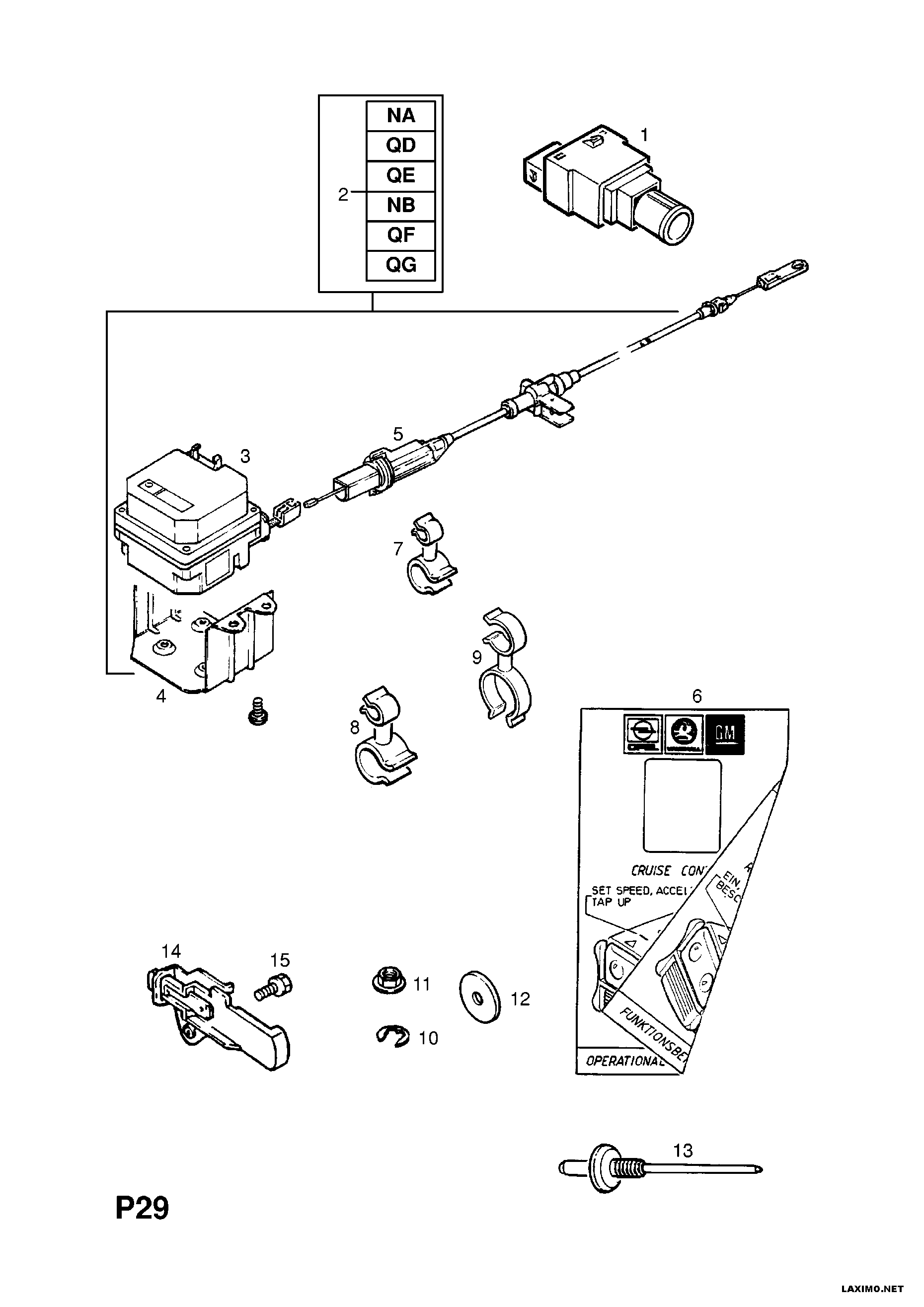 Opel 12 39 443 - Jarruvalokatkaisin inparts.fi