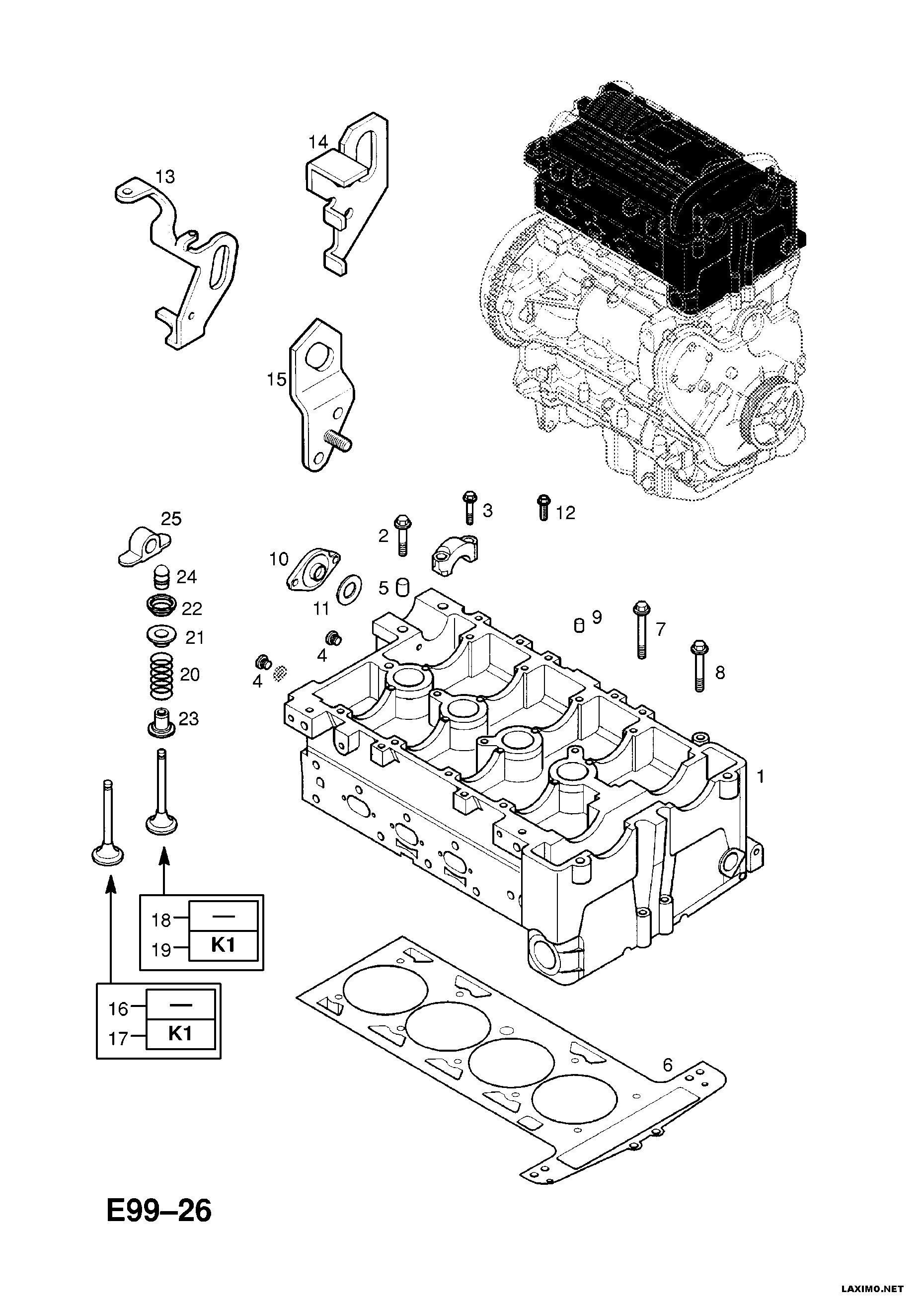 FORD 20 00 077 - Sytytystulppa inparts.fi