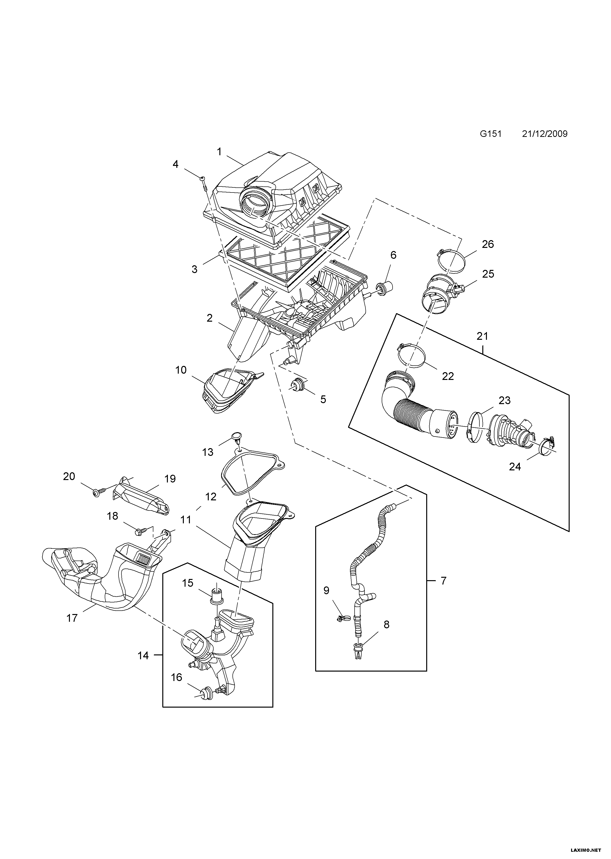 DAEWOO 8 34 126 - Ilmansuodatin inparts.fi