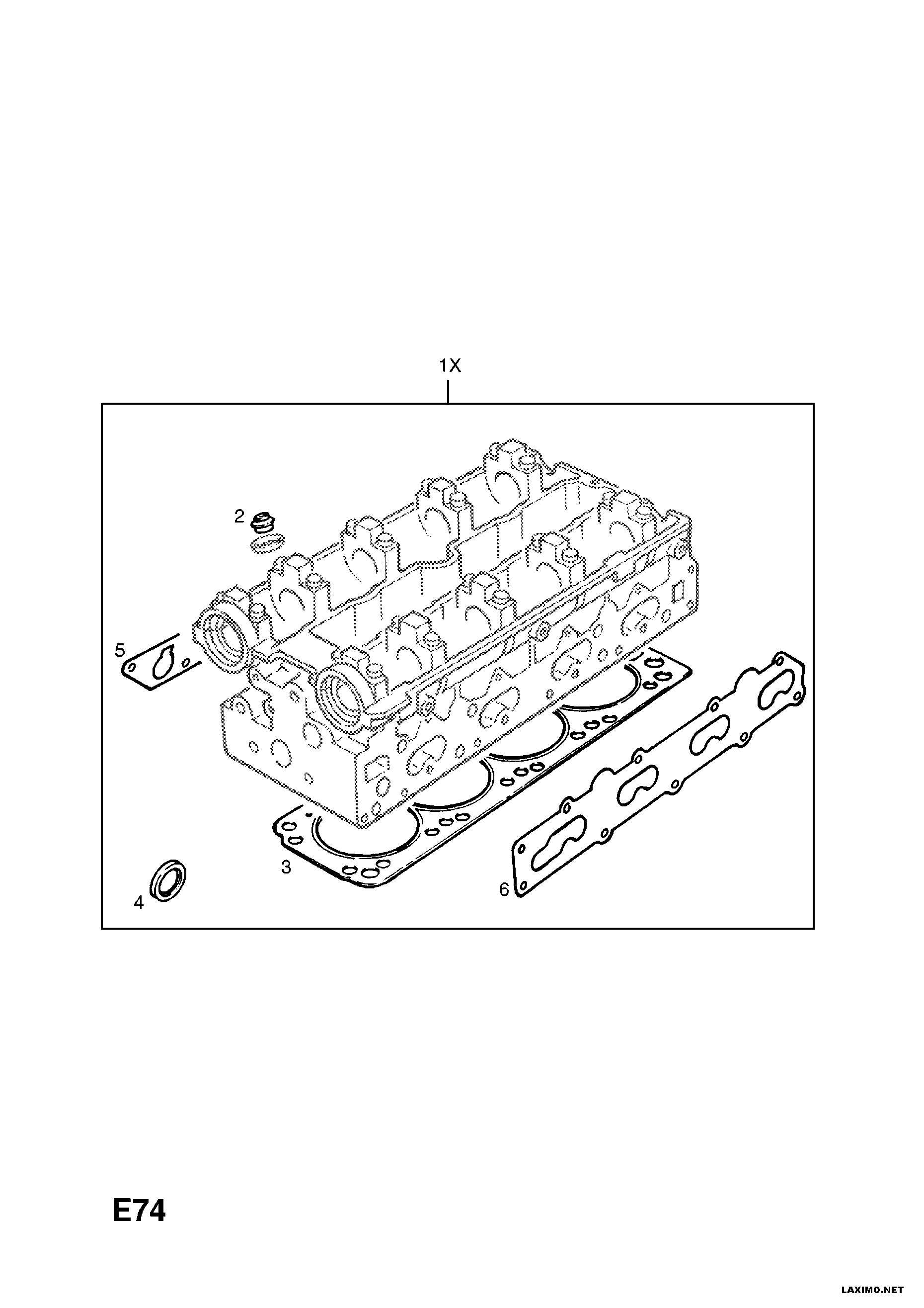 Opel 58 50 640 - Tiiviste, pakosarja inparts.fi