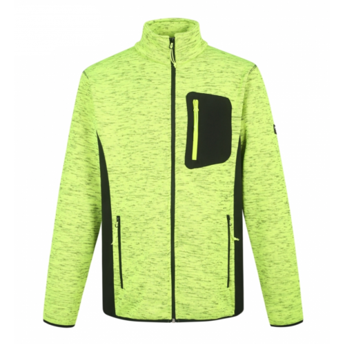 Lämmin villapaita HI-VIS Fleece Pesso FL01G, keltainen