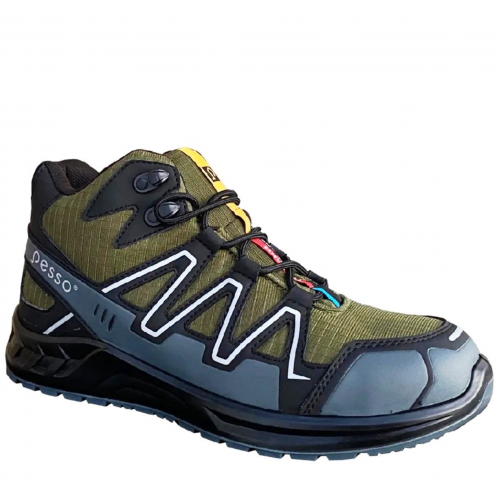 Safety Shoes Pesso Boulder_Z S3 SRC, green