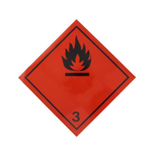 Warning label CARGO-T081