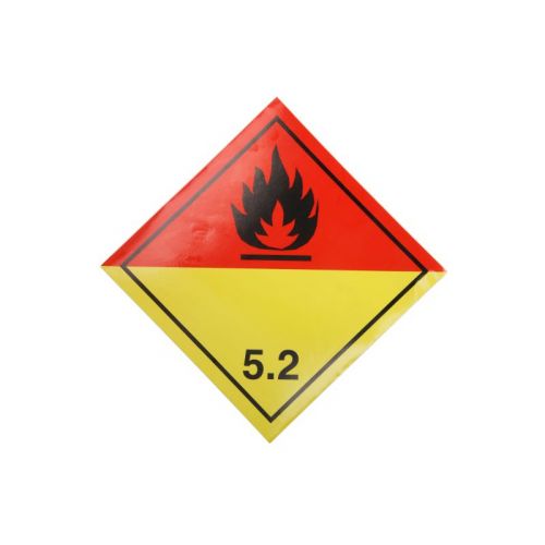 Warning label CARGO-T086