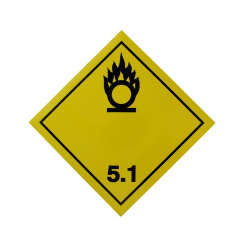 Warning label CARGO-T085