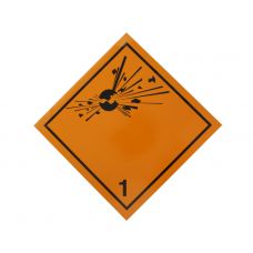 Warning label CARGO-T074