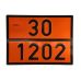 Warning plate CARGO-T111