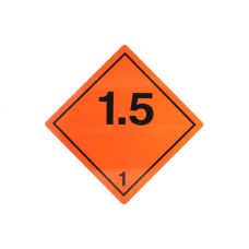 Warning plate CARGO-T076/T