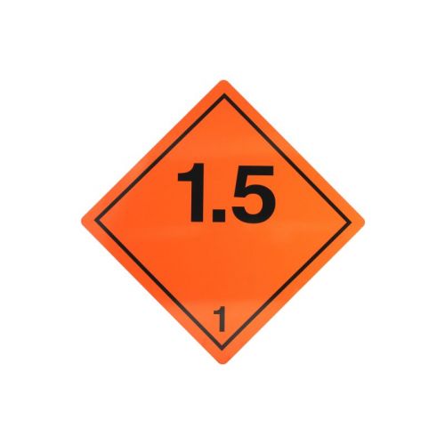 Warning plate CARGO-T076/T