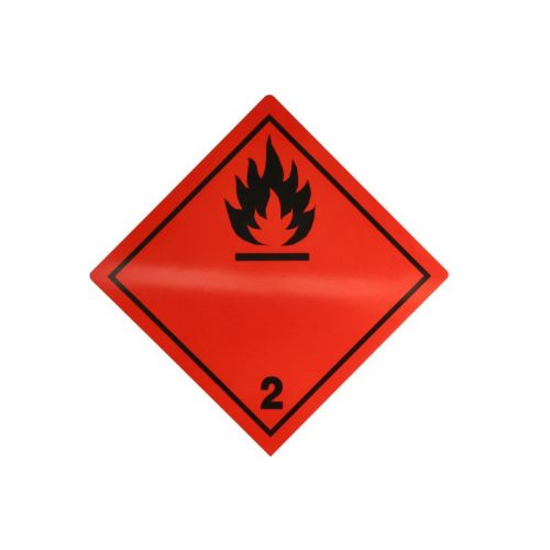 Warning plate CARGO-T078/T