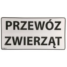 Warning plate CARGO-T061