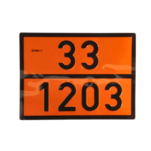 Warning plate CARGO-T112