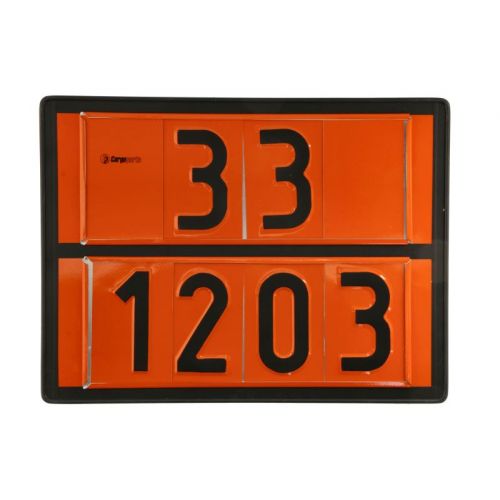 Warning plate CARGO-T064