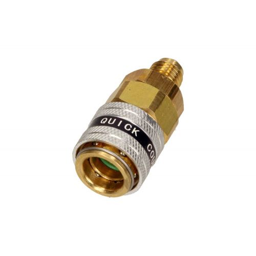 Pikakytkin, ilmastoinnin huoltolaite QUICK CONNECTOR 180° LP FOR R-134A