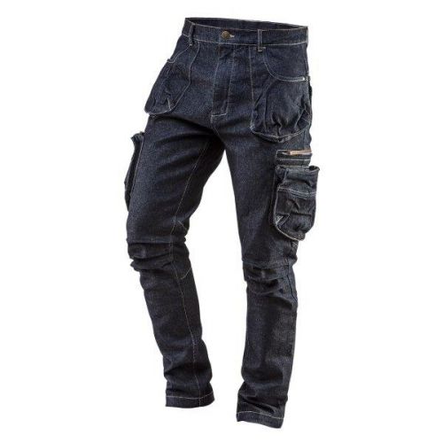 Työhousut 5-POCKET DENIM WORK TROUSERS, SIZE L