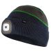 Otsalamppu HAT WITH LED FLASHLIGHT, NAVY BLUE-GRAY-GREEN PREMIUM