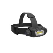 Otsalamppu HEAD LAMP 250 LUMENS. BATTERY POWERED COB LED