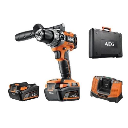 Iskuporakone (akku) AEG DRILL/DRIVER 18V, 65 NM, BRUSHLESS, SET