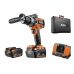 Iskuporakone (akku) AEG DRILL/DRIVER 18V, 65 NM, BRUSHLESS, SET