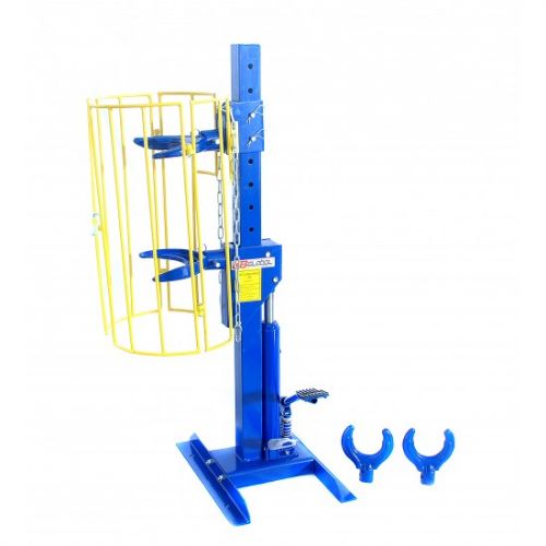 Jousipuristin, alustanjousi HYDRAULIC SPRING PULLER MCPHERSON 1T STATIONARY WITH SAFETY