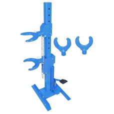 Jousipuristin, alustanjousi STATIONARY HYDRAULIC SPRING PULLER