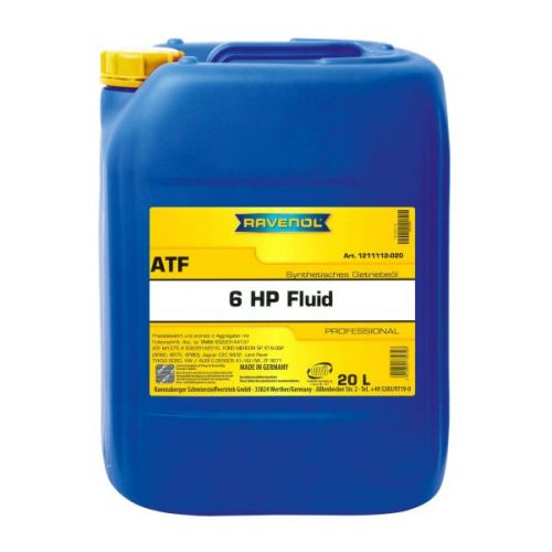 Automaattivaihteistoöljy RAV ATF 6HP FLUID 20L